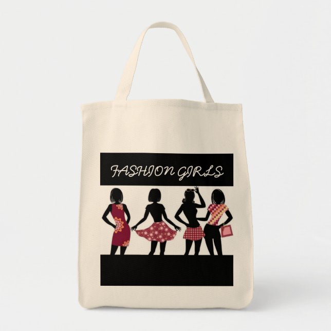 SHOPPING QUEEN COLLECTION TOTE BAG (Front)