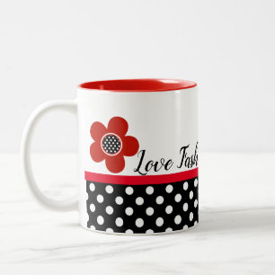 SHOPPING QUEEN COLLECTION Two-Tone COFFEE MUG