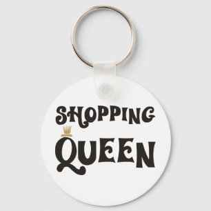 shopping queen key ring
