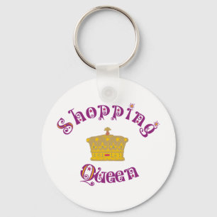 shopping queen key ring