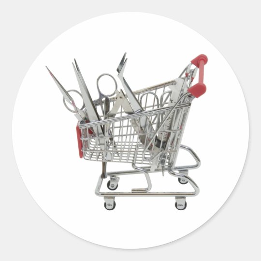 ShoppingMedicalTools090409 Classic Round Sticker