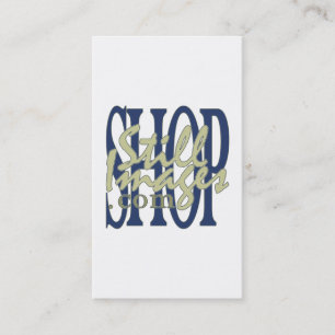 ShopStillImages.com Business Card