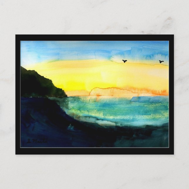 Shore And Sky Postcard (Front)