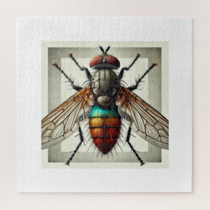 Shore Fly 170724IREF214 - Watercolor Jigsaw Puzzle