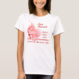 Shore Love/ Tropical Rose T-Shirt
