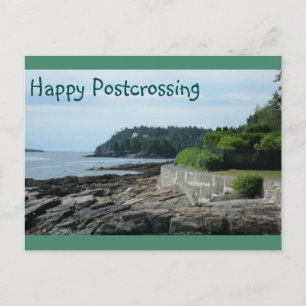 Shore Path Postcrossing Postcard