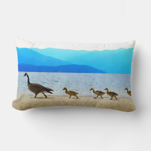 Shore Patrol Canada Geese Lumbar Cushion