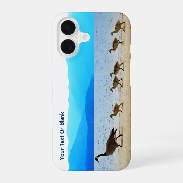 Shore Patrol - Canada Goose iPhone 16 Case (Back)
