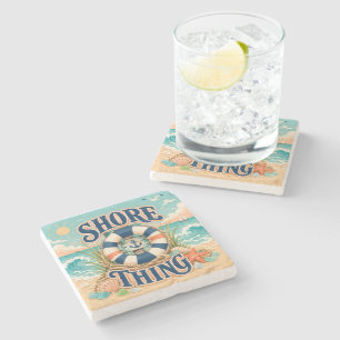 Shore Thing Stone Coaster