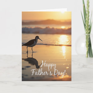 Shorebird Sweet Fathers Day Card