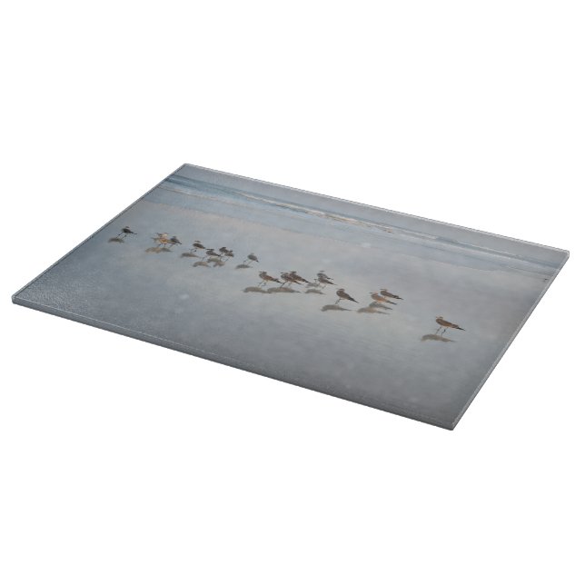 Shorebirds Cutting Board (Corner)