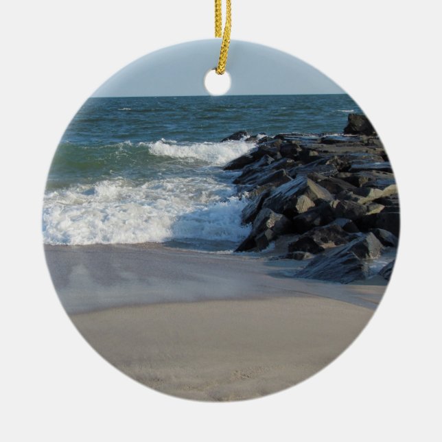 Shoreline Ceramic Tree Decoration (Front)