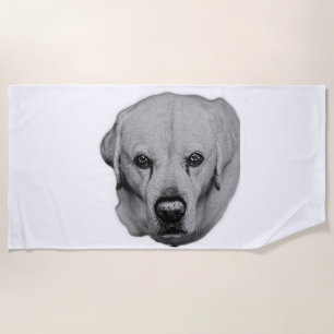 Shoreline Peace, Steady Eyes Beach Towel