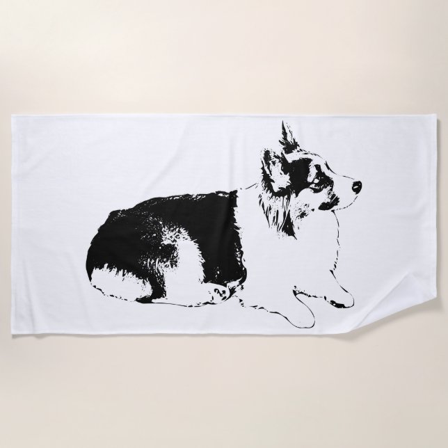Shoreline Supervisor Beach Towel (Front)