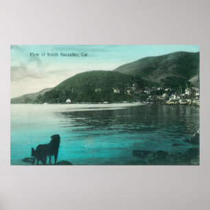 Shoreline View of South SausalitoSausalito, CA Poster