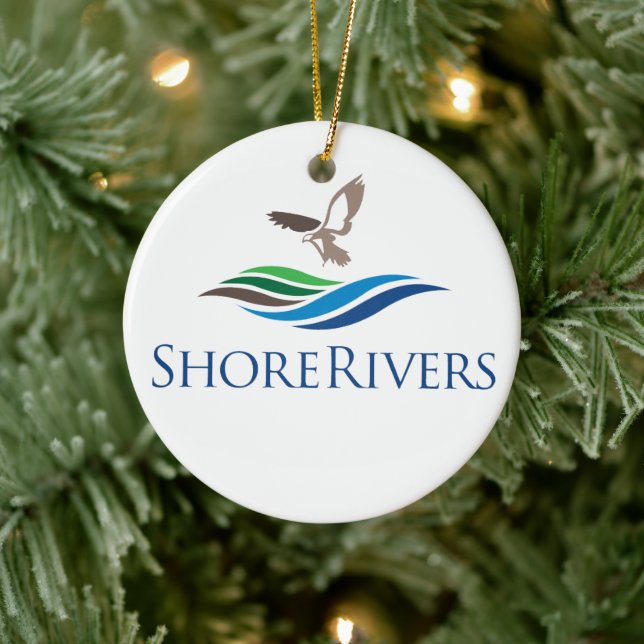 ShoreRivers holiday ornmament Ceramic Ornament (Tree)