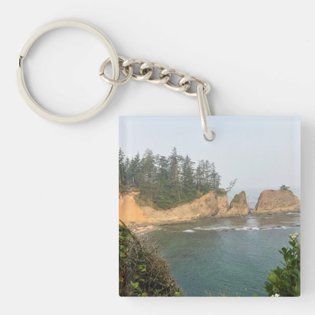 Shores Acres State Park, Oregon Coast Key Ring (Front)