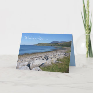 Shores of Loch Broom, Ullapool, Scotland Birthday Card