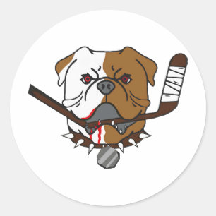 SHORESY Sudbury Bulldogs Classic Round Sticker