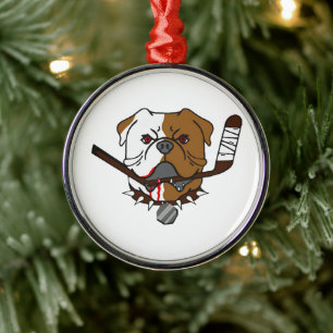 SHORESY Sudbury Bulldogs Metal Ornament