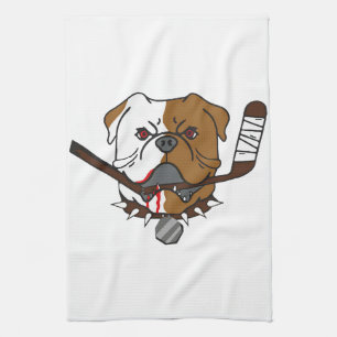 SHORESY Sudbury Bulldogs Tea Towel