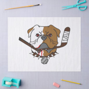 SHORESY Sudbury Bulldogs Tissue Paper