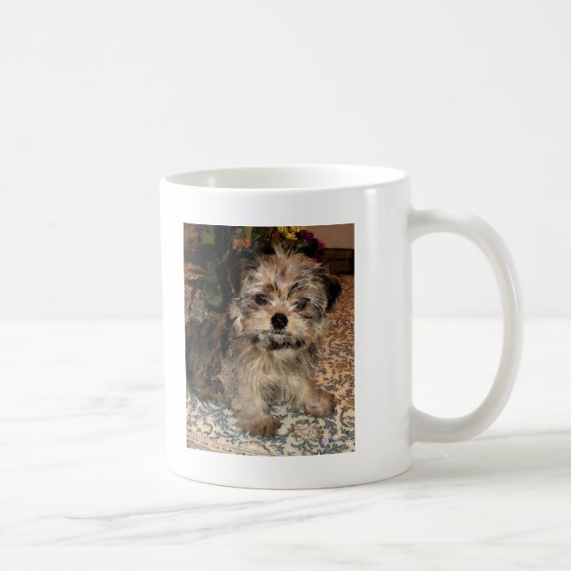 Shorkie Puppy Coffee Mug (Right)