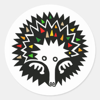 Short-beaked ECHIDNA - Wildlife - Australia -  Classic Round Sticker