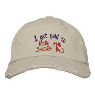 Short Bus Embroidered Hat