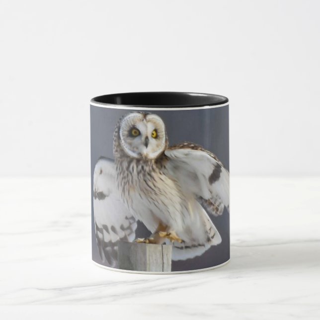 Short-Eared Owl 2 Mug (Center)