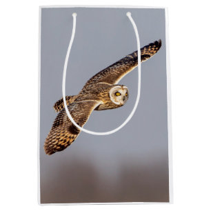 Short-eared owl at the Shawangunk Grasslands Medium Gift Bag