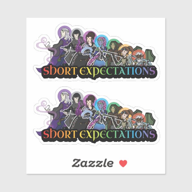 Short Expectations Sticker (Sheet)