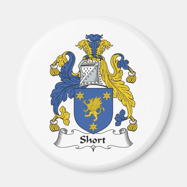 Short Family Crest Magnet (Front)