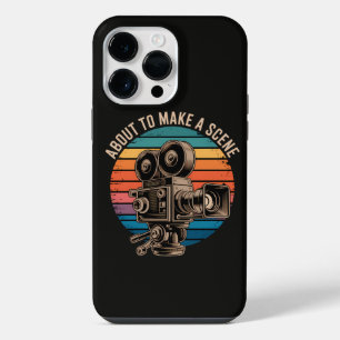 Short Film Writer Movie Maker iPhone 14 Pro Max Case