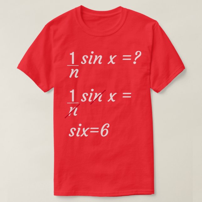Short Geek math jokes 1 T-Shirt (Design Front)