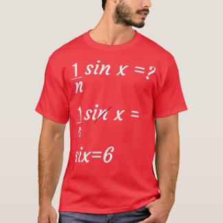Short Geek math jokes 1 T-Shirt