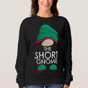 Short Gnome Matching Family Christmas Pajama Outfi Sweatshirt