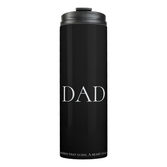 Short Poem for Dad Thermal Tumbler (Front)