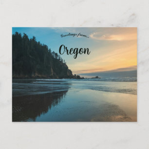Short Sand Beach Oregon Postcard