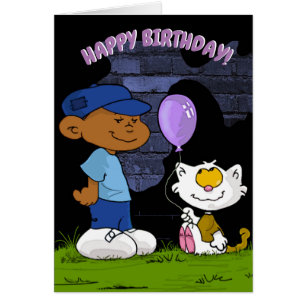 Short Sleevez Birthday Card