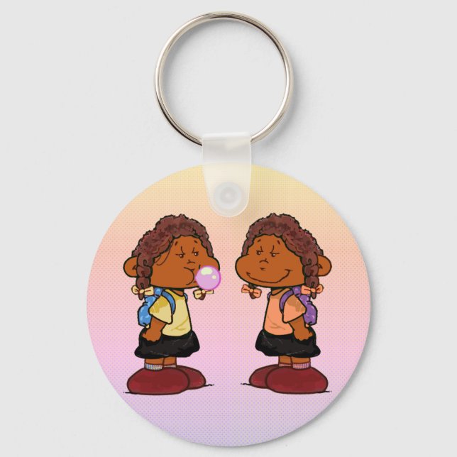 Short Sleevez Key Ring (Front)