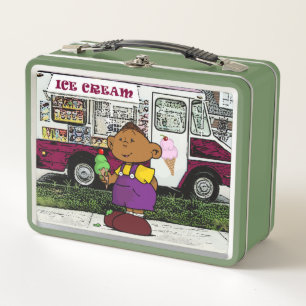 Short Sleevez Metal Lunch Box