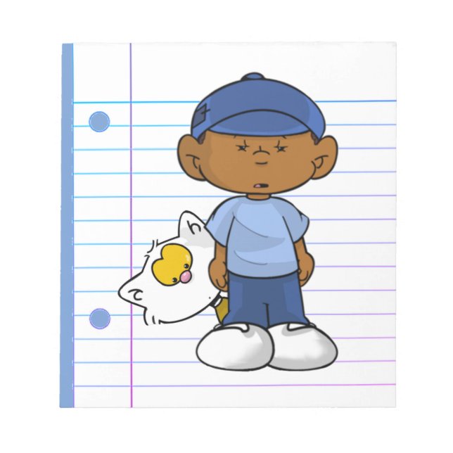 Short Sleevez Notepad (Front)