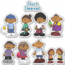 Short Sleevez Stickers