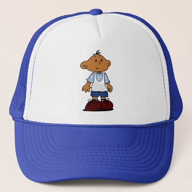 Short Sleevez Trucker Hat (Front)