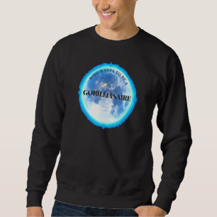 Short squeeze Stock market Gorillianaire moon Doge Sweatshirt