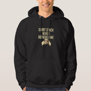 Short Stack Never Bothered Me Poker Card Games Pok Hoodie