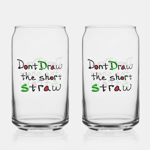 Short Straw Glass