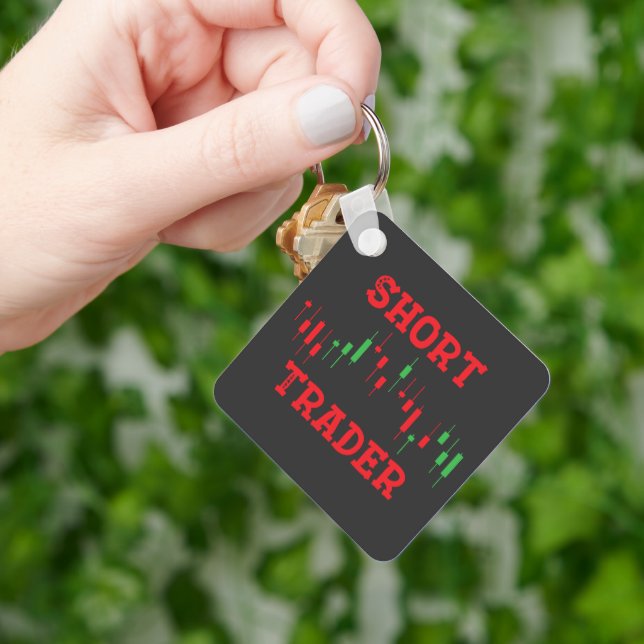 Short Trader Candlestick Keychain (Hand)