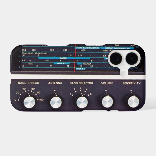 Short Wave Listener Radio (Back (Horizontal))